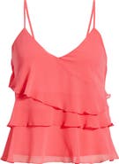 Open Edit Ruffle Tiered Camisole