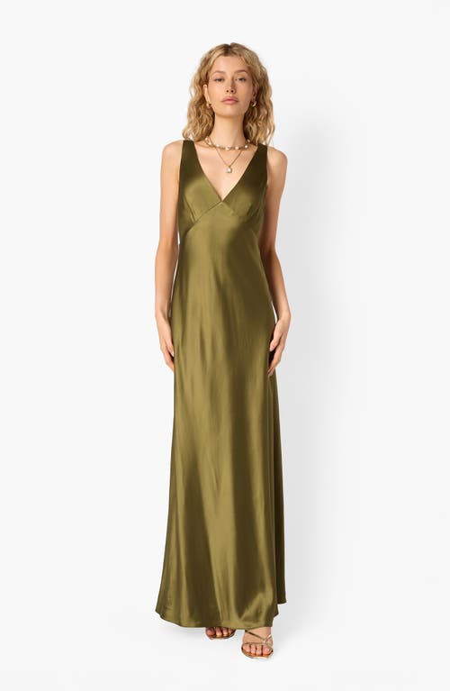Cami Nyc Sinclaire Maxi Sundress In Green