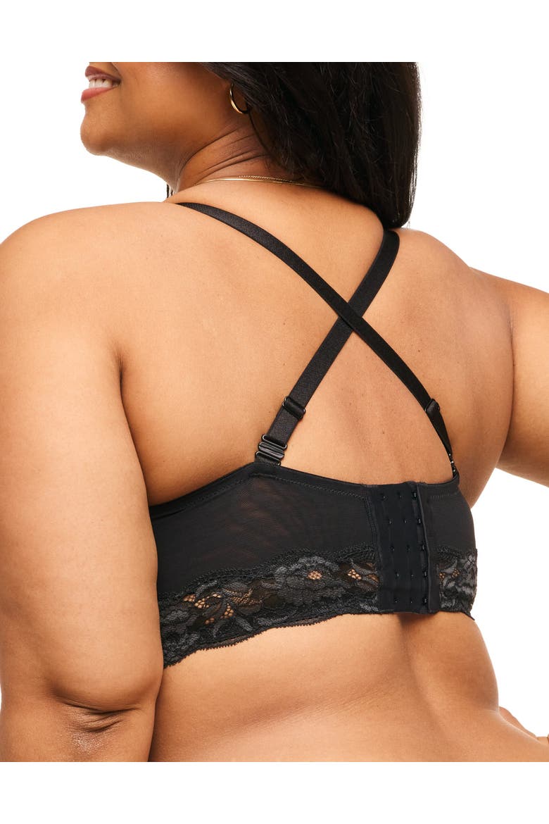 Mavis Contour Balconette Bra, Alternate, color, Black