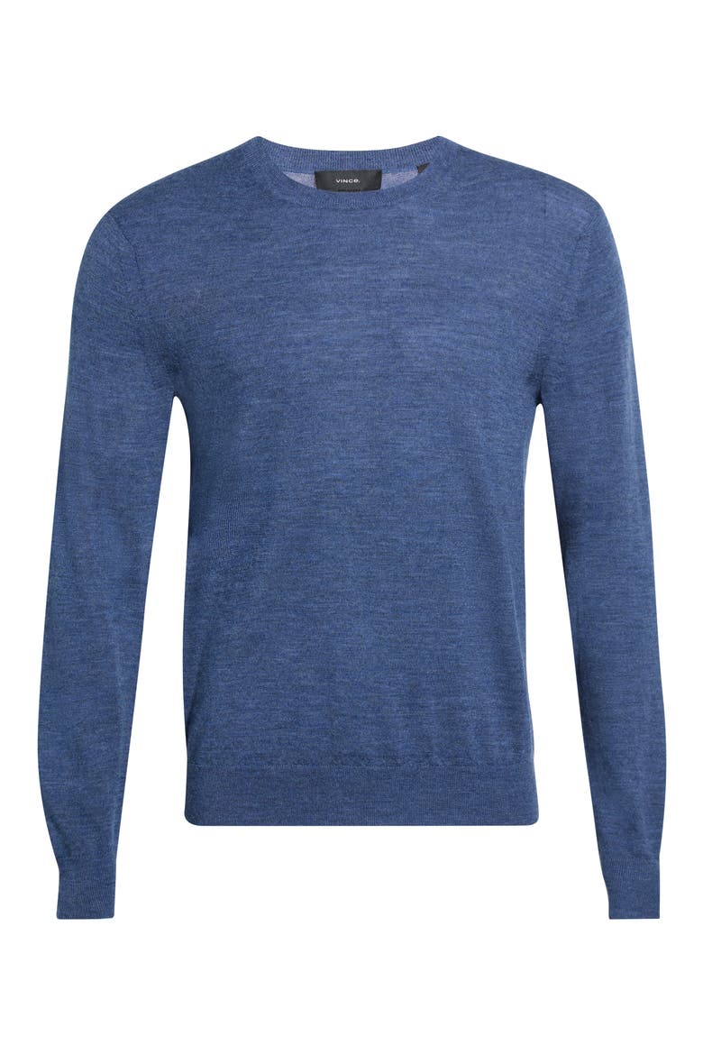 Men's Crewneck Merino Wool Sweater, Alternate, color, H VARSITY