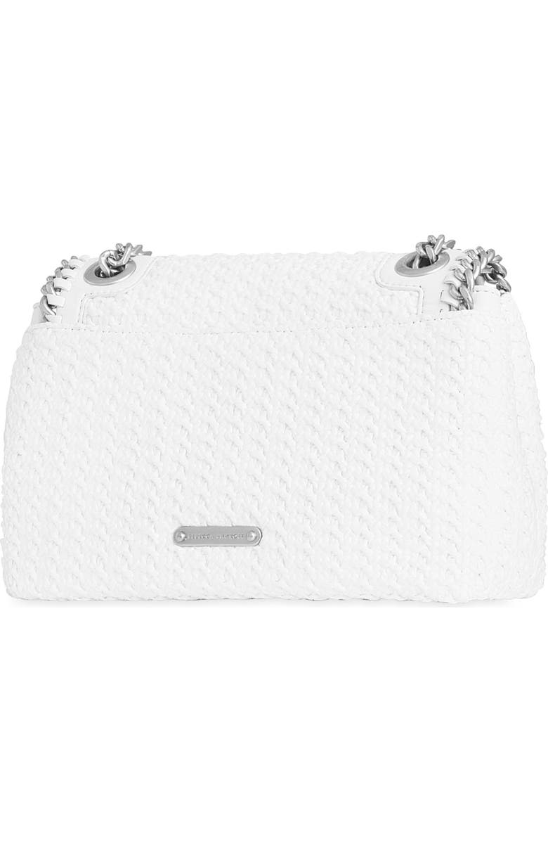 Rebecca Minkoff Edie Whipstitch & Chain Faux Leather Crossbody, Alternate, color,