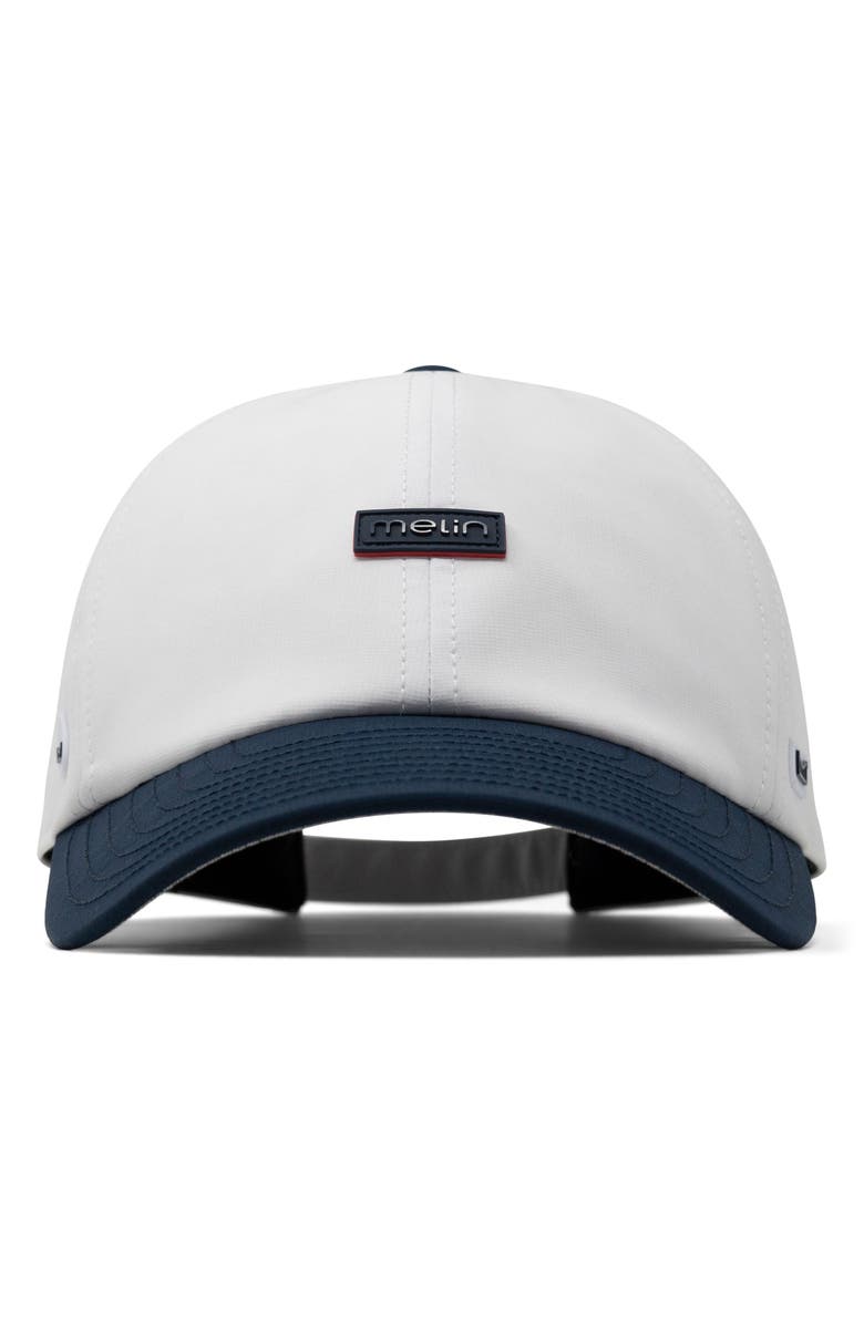 Melin Legend Hydro Americana Performance Dad Hat, Alternate, color, 