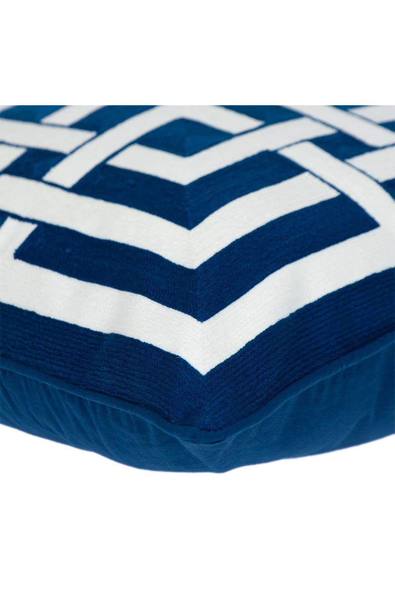 PARKLAND COLLECTION Abalia Throw Pillow, Alternate, color, Blue