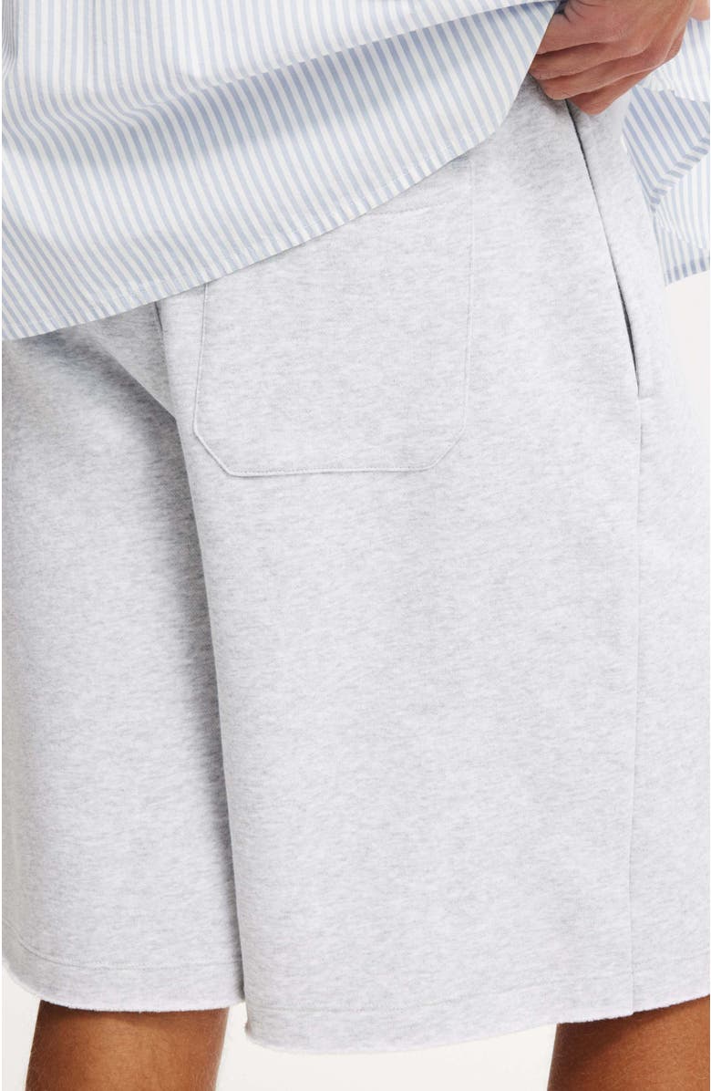 Cotton On Men's Super Baggy Fleece Short, Alternate, color, Grey Marle