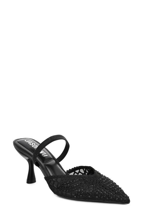 Ezze Embellished Slingback Pump