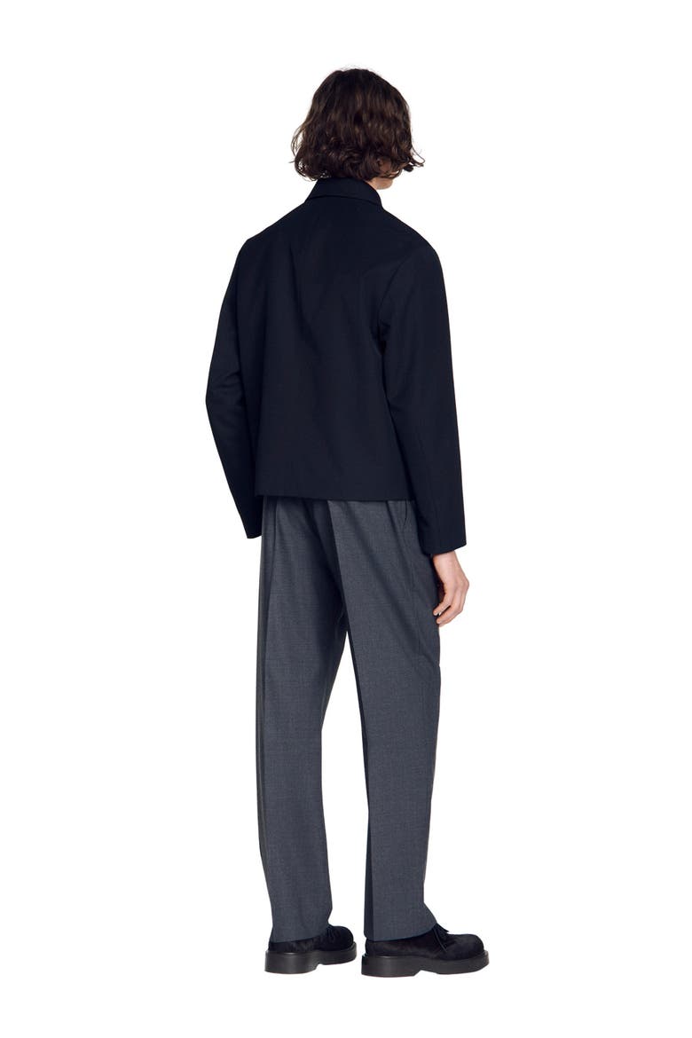 Zip-up jacket, Alternate, color, Navy blue
