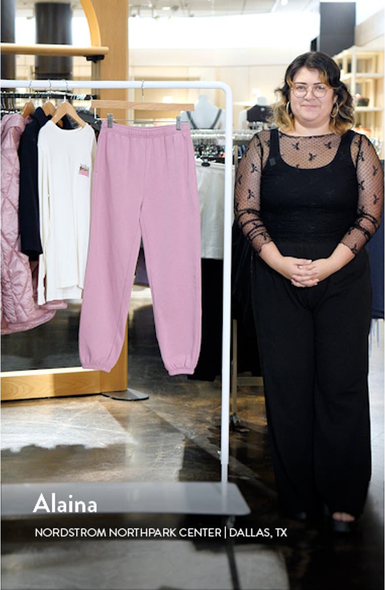 Kids' Classic Cotton Blend Fleece Sweatpants, sales video thumbnail