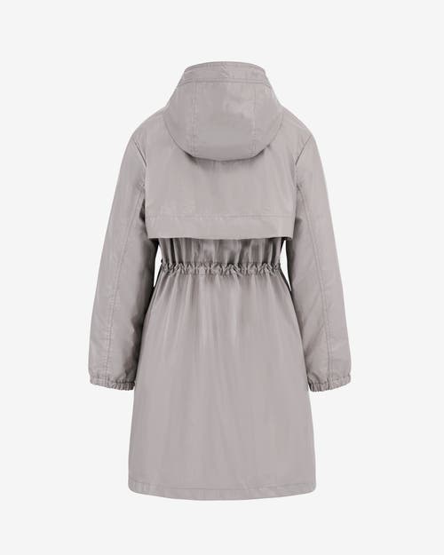 Jane Post Hamptons Rain Parka In Grey