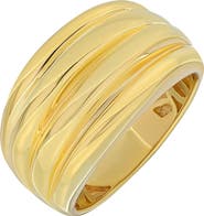 Bony Levy 14K Gold Wide Band Ring