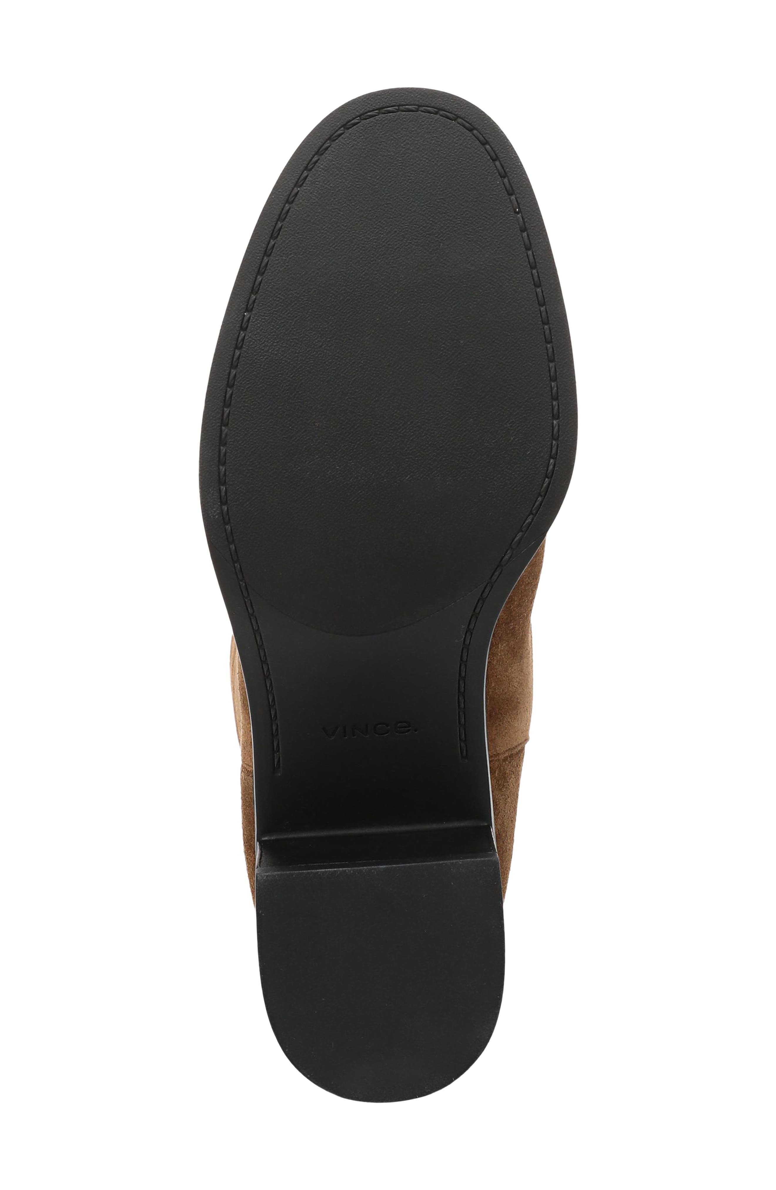 Pace Knee High Leather Boot, Alternate, color, ELMWOOD SPORT SUEDE