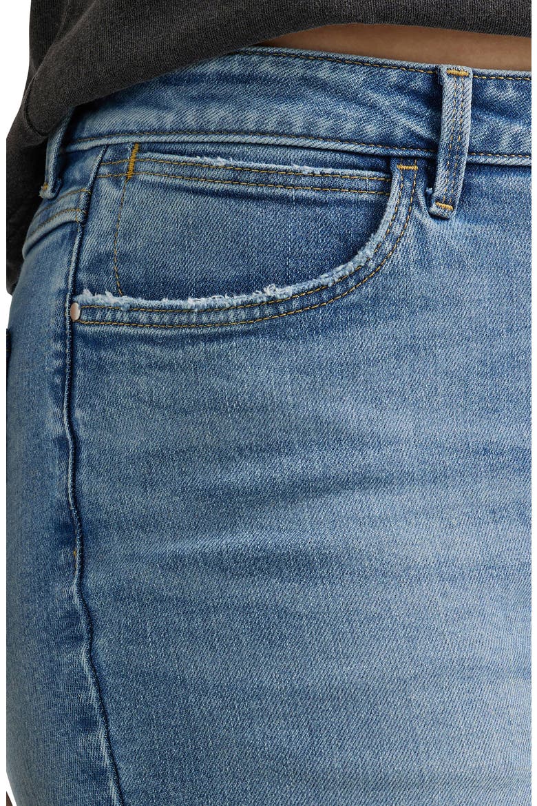 High Waist Flare Jeans, Alternate, color, TRANCE