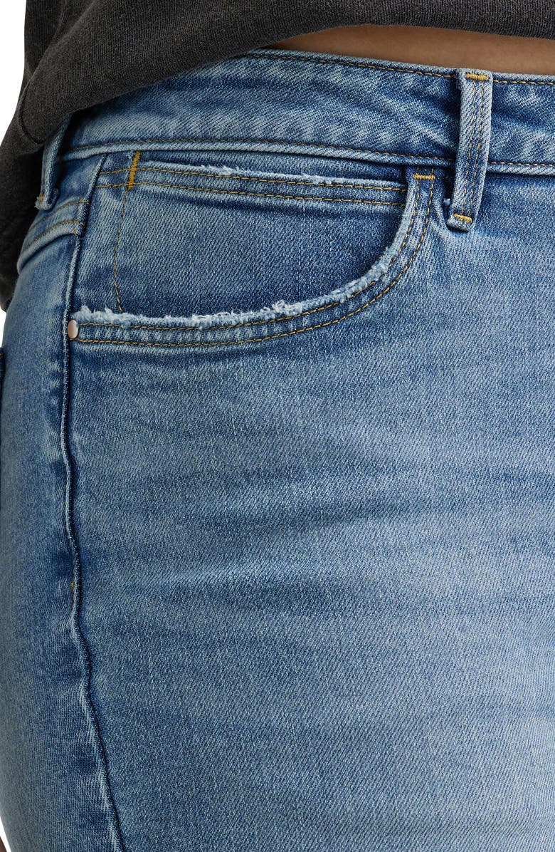 Wrangler High Waist Flare Jeans, Alternate, color, Trance