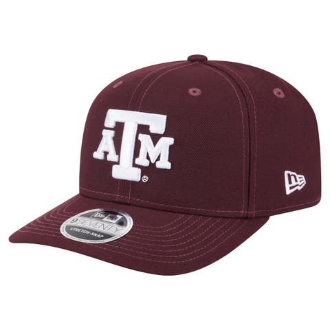 Men's New Era  Maroon Texas A&M Aggies Team Collective 9SEVENTY Stretch-Snap Adjustable Hat