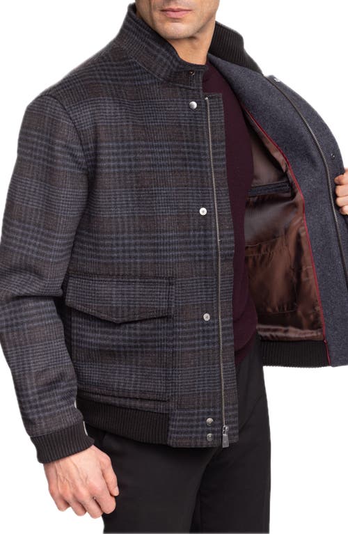 Hart Schaffner Marx Genesee Plaid Jacket In Gray