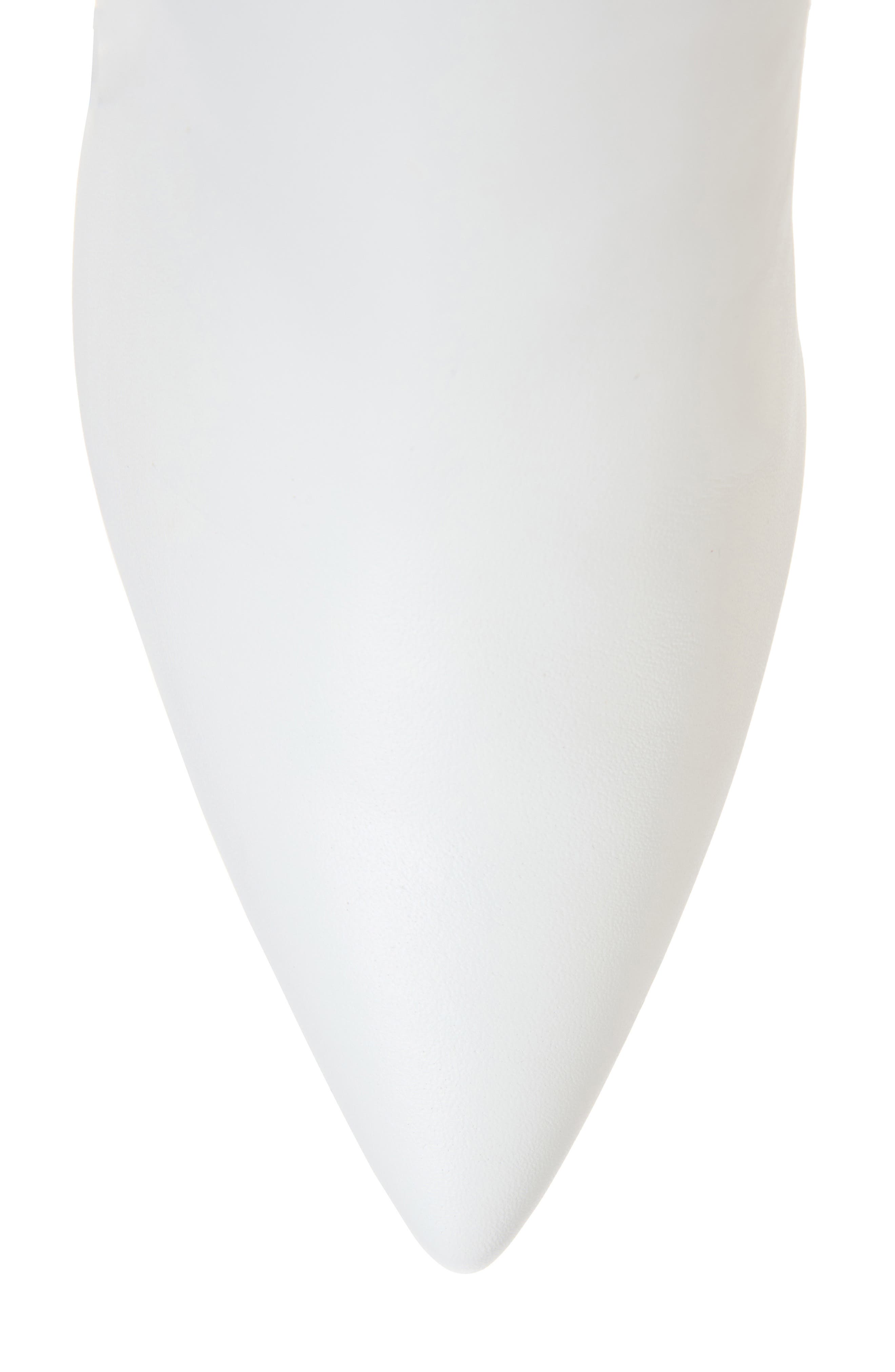 Avenue 75 Block Heel Bootie, Alternate, color, WHITE.