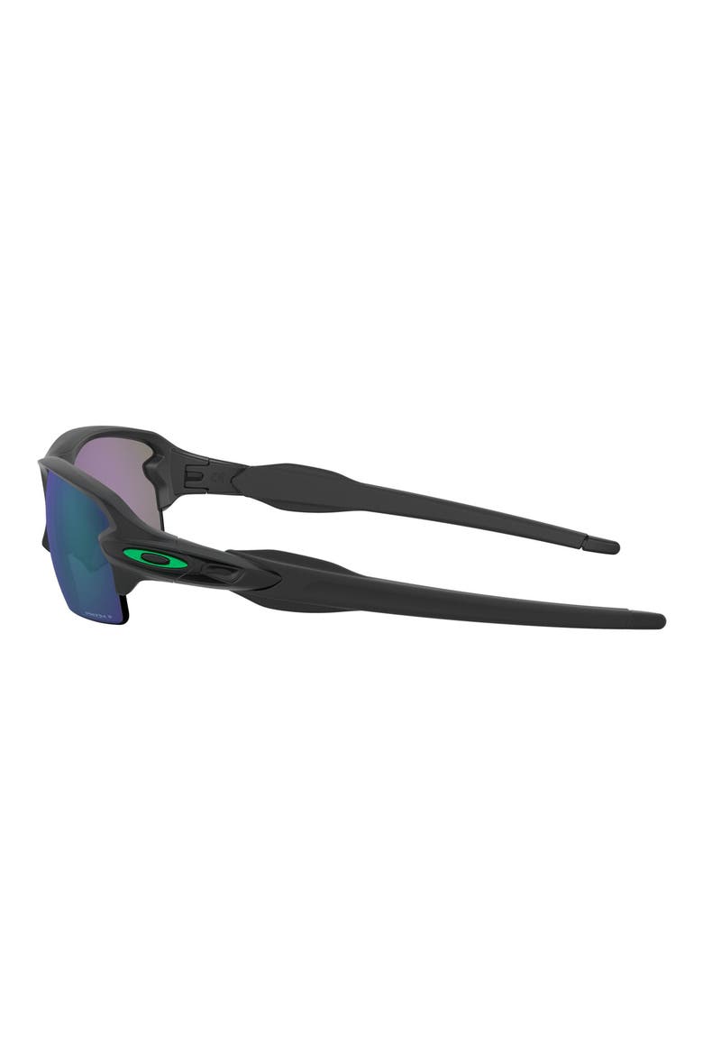 61mm Polarized Prizm™ Wrap Sunglasses, Alternate, color, BLACK