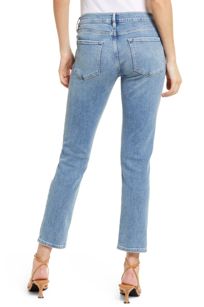 Le Garcon Ankle Slim Boyfriend Jeans, Alternate, color, JADITE