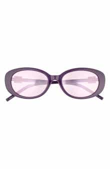 Gucci 55mm Oval Sunglasses
