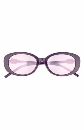 Gucci 55mm Oval Sunglasses
