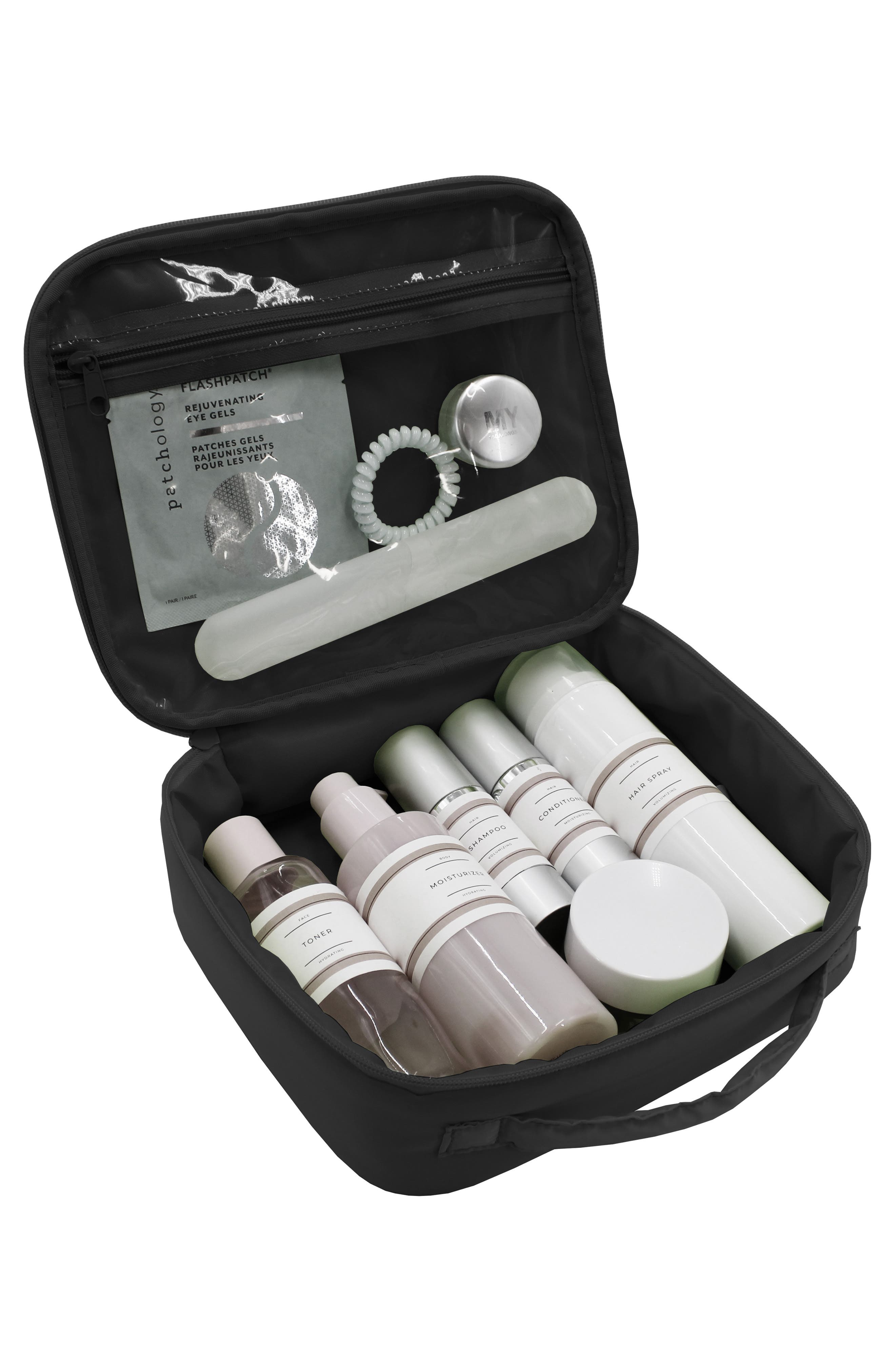 MYTAGALONGS Esquire Hanging Bag, Alternate, color, Black