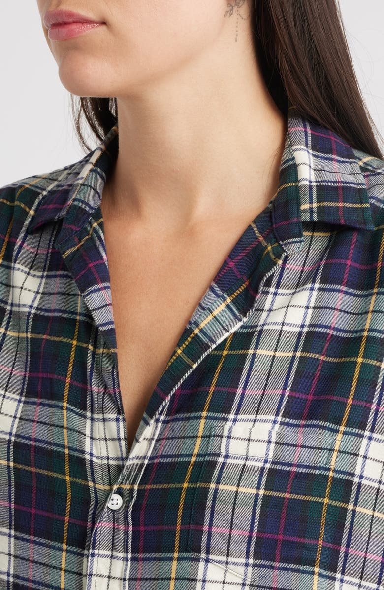 Frank & Eileen Plaid Relaxed Fit Cotton Button-Up Shirt, Alternate, color, White Nav Red Plaid