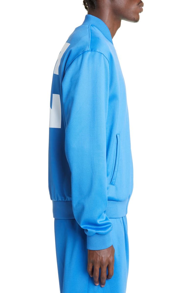 Off-White Single Arrow Track Bomber Jacket, Alternate, color, 