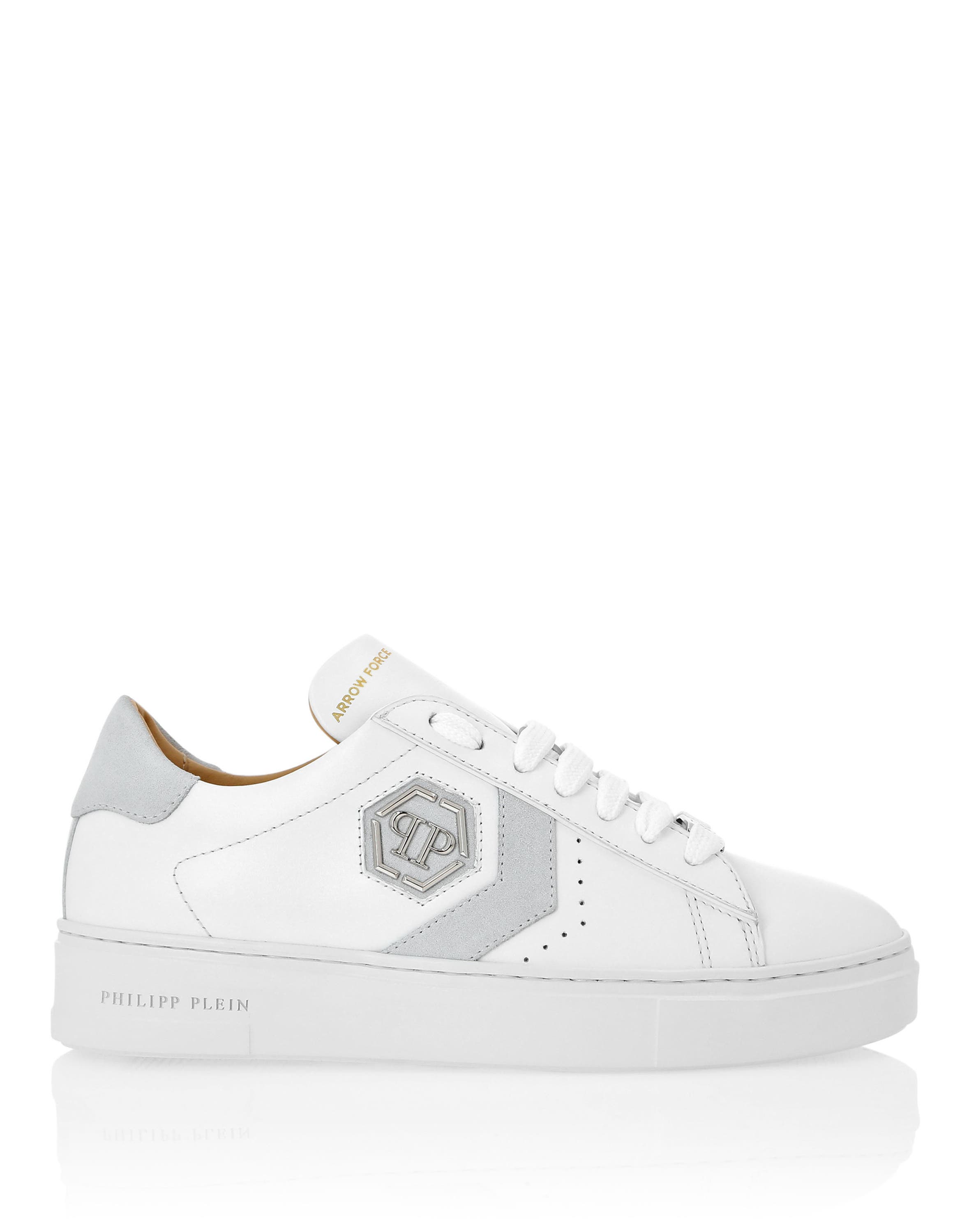 Low-Top Sneakers Arrow Force Women, Alternate, color, white/white