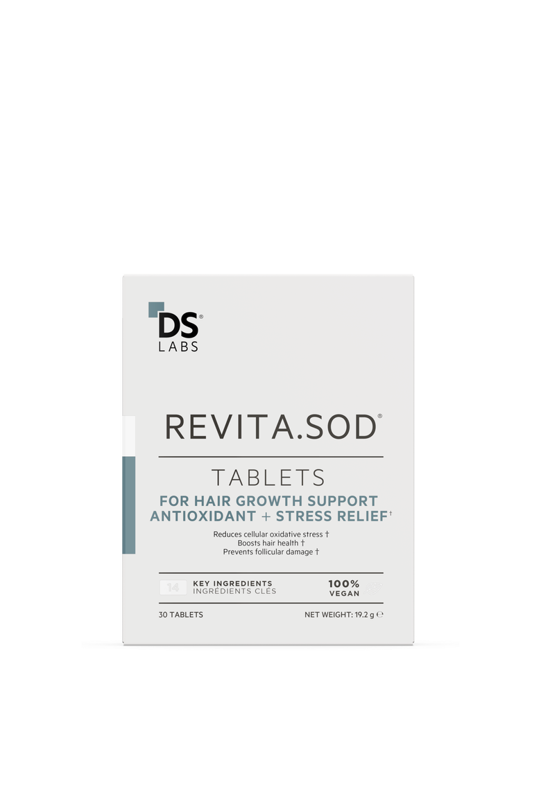 Revita.SOD Tablets For Hair Growth Support + Antioxidant + Stress Relief, Main, color, No Color