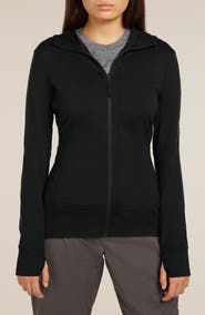 Icebreaker 260 Quantum Merino Wool Hooded Jacket