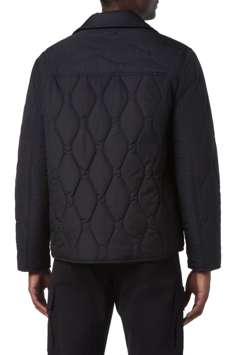 Niles Quilted Jacket, Alternate, color, BLACK