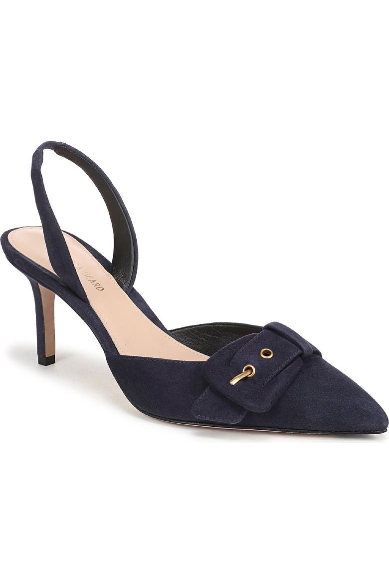 Veronica Beard Lenora Leather Slingback Pump (Women) | Nordstrom Veronica Beard Lenora Leather Slingback Pump (Women) | Nordstrom