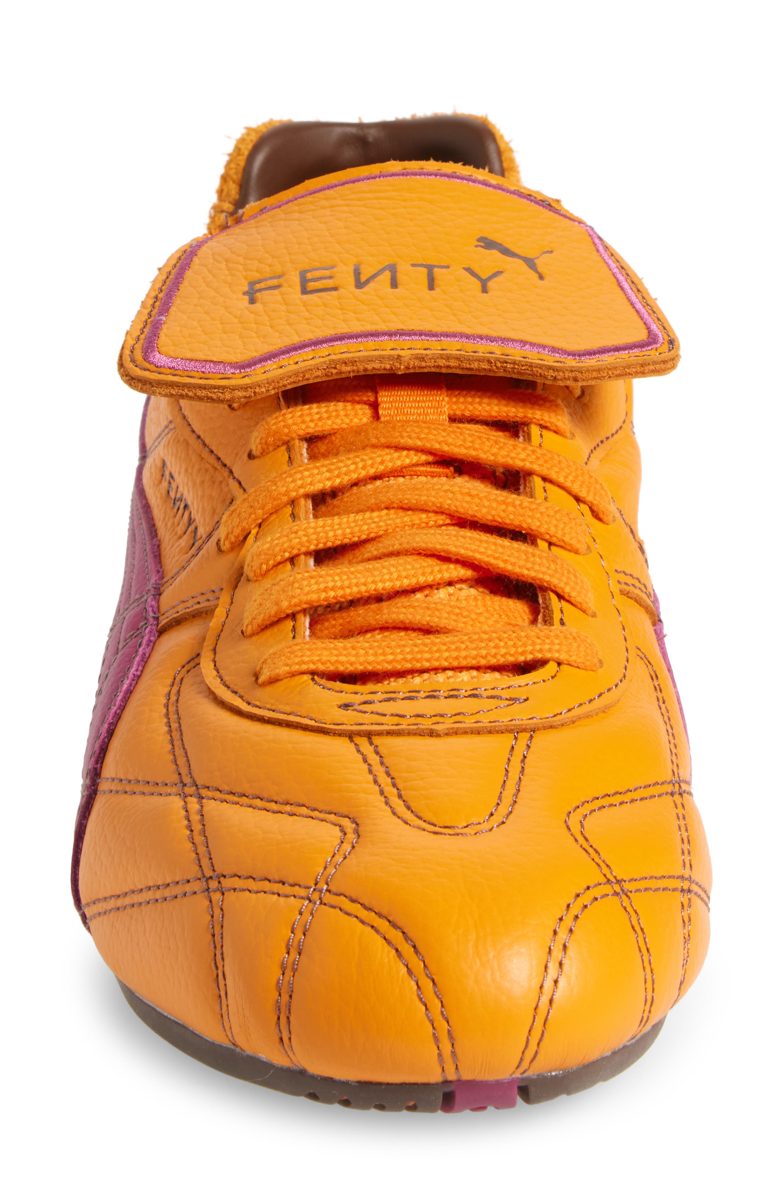 PUMA x FENTY Avanti LS Stitched Sneaker, Alternate, color, Pumpkin Pie-Pinktastic
