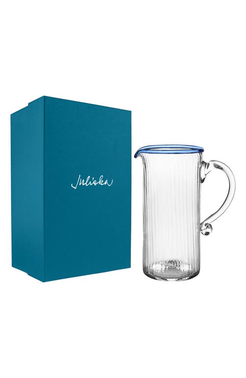 Juliska Nell Pitcher, Watercress In Chambray