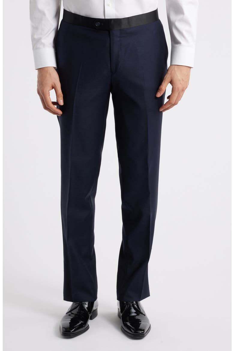Matteo Slim Fit Navy Wool Tuxedo, Alternate, color, NAVY