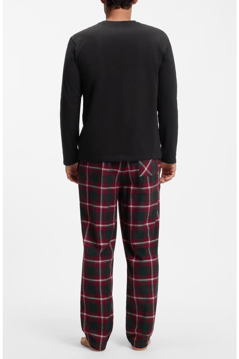 Holiday Pajamas, Alternate, color, OPEN RED