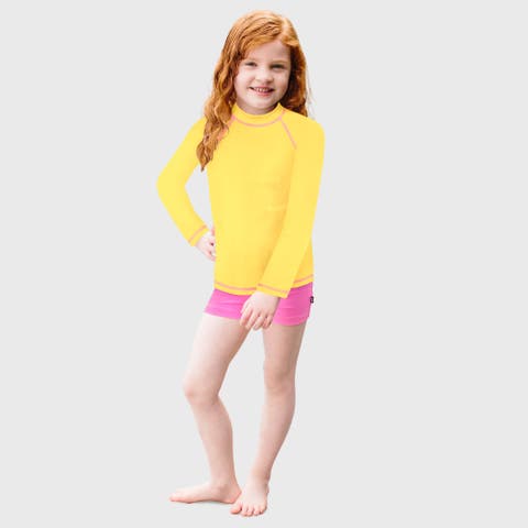 Baby Girls UPF 50+ Long Sleeve Rashguard