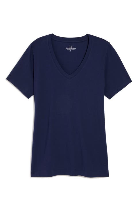 V-Neck Cotton T-Shirt