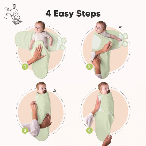 Keababies 3-pack Soothe Swaddle Wraps In Mellow
