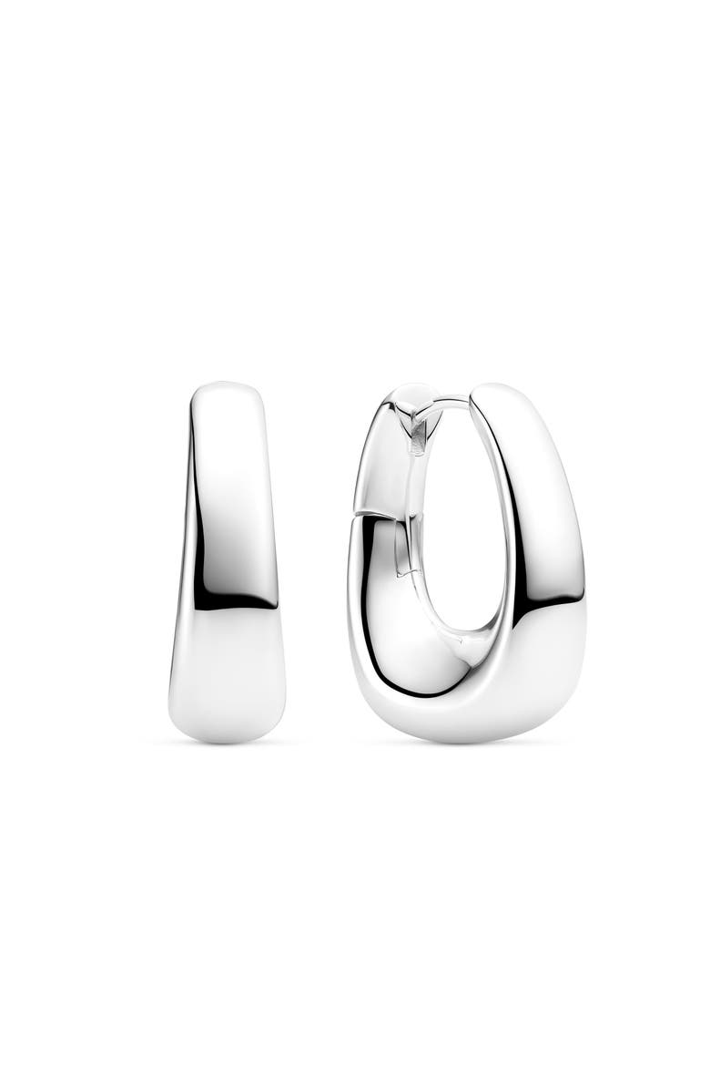 Earrings Borsa Pianura, Main, color, 925 Sterling Silver