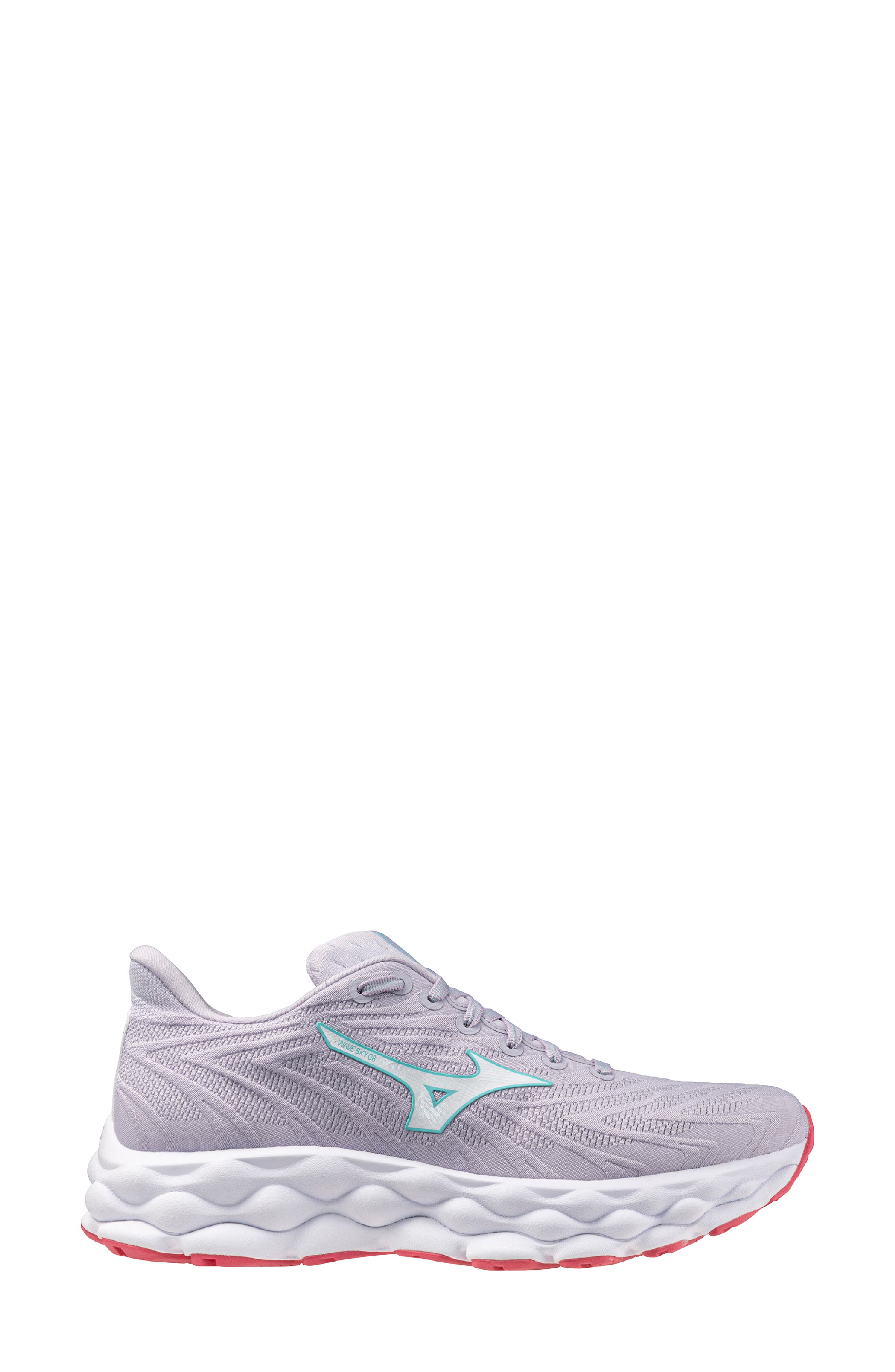 Wave Sky 8 Running Shoe, Alternate, color, THISTLE-WHITE