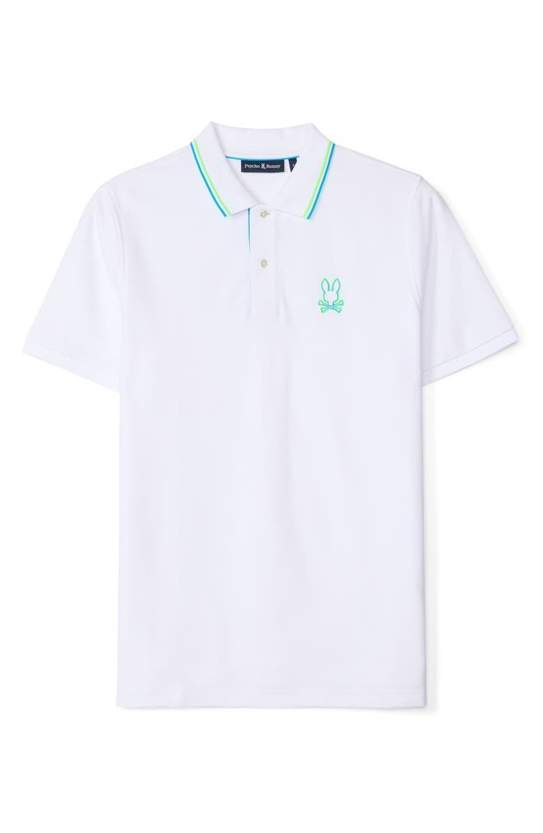 Psycho Bunny Saratoga Piqué Knit Polo, Alternate, color, 