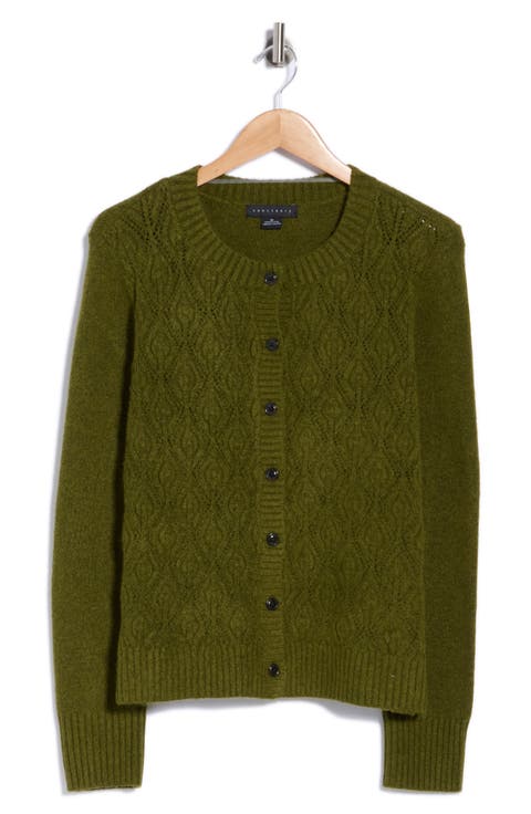 Cozy Button Front Cardigan