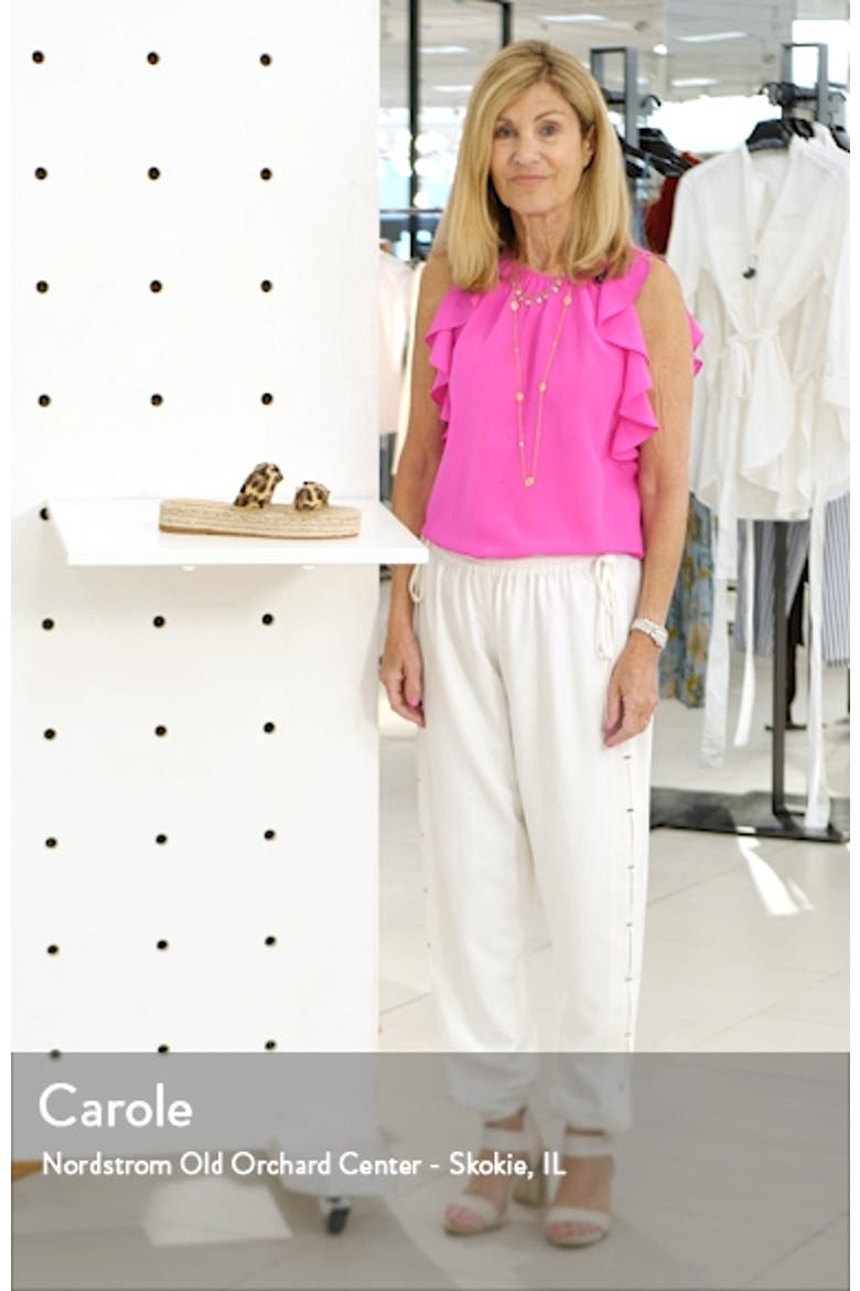 Daisy Knot Espadrille Slide Sandal video