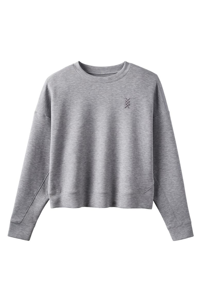 Dreamglow Crewneck Sweatshirt, Alternate, color, HEATHER GRAY
