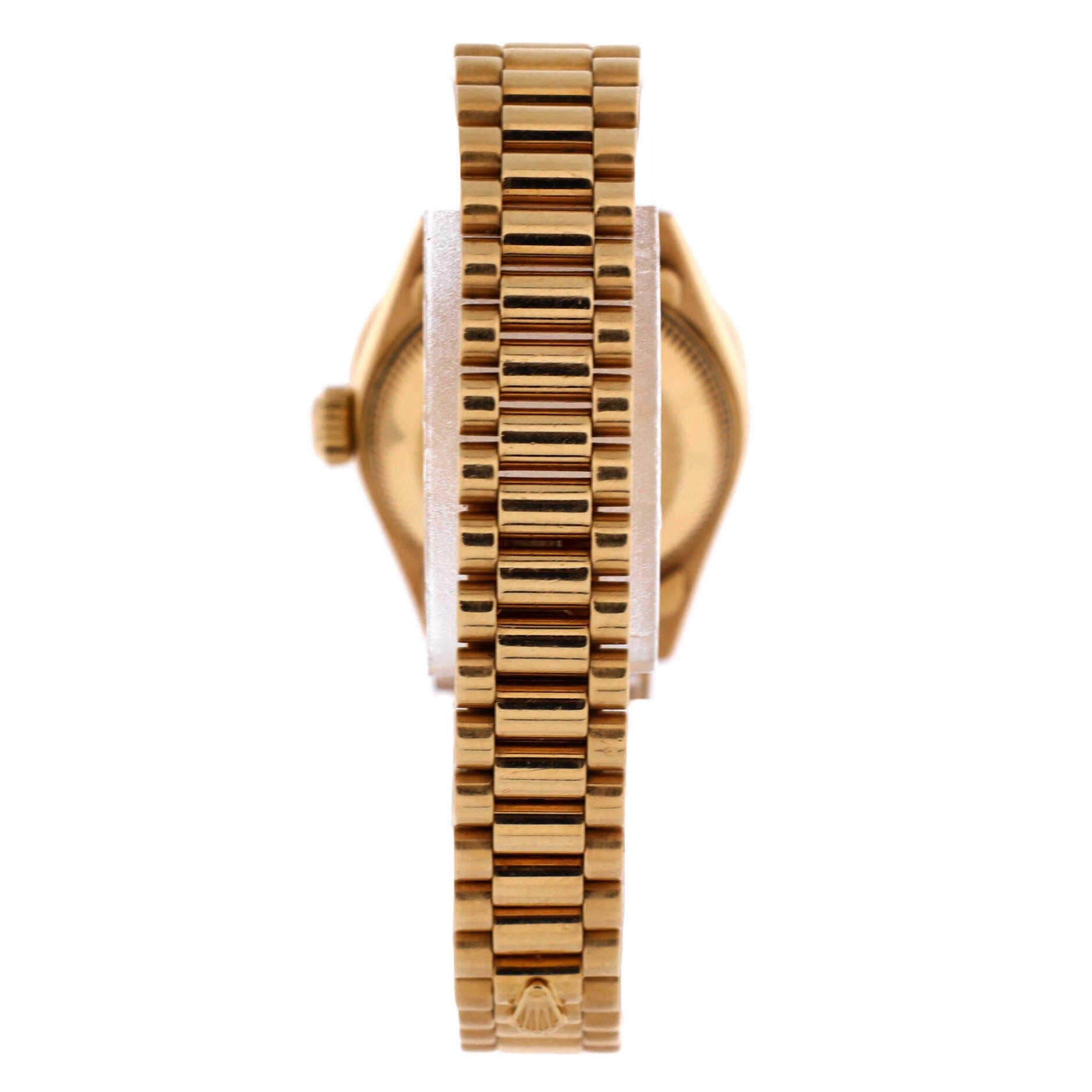 Oyster Perpetual President Datejust Automatic Watch Yellow Gold with Diamond Bezel and Markers 26, Alternate, color, Metallic Gold