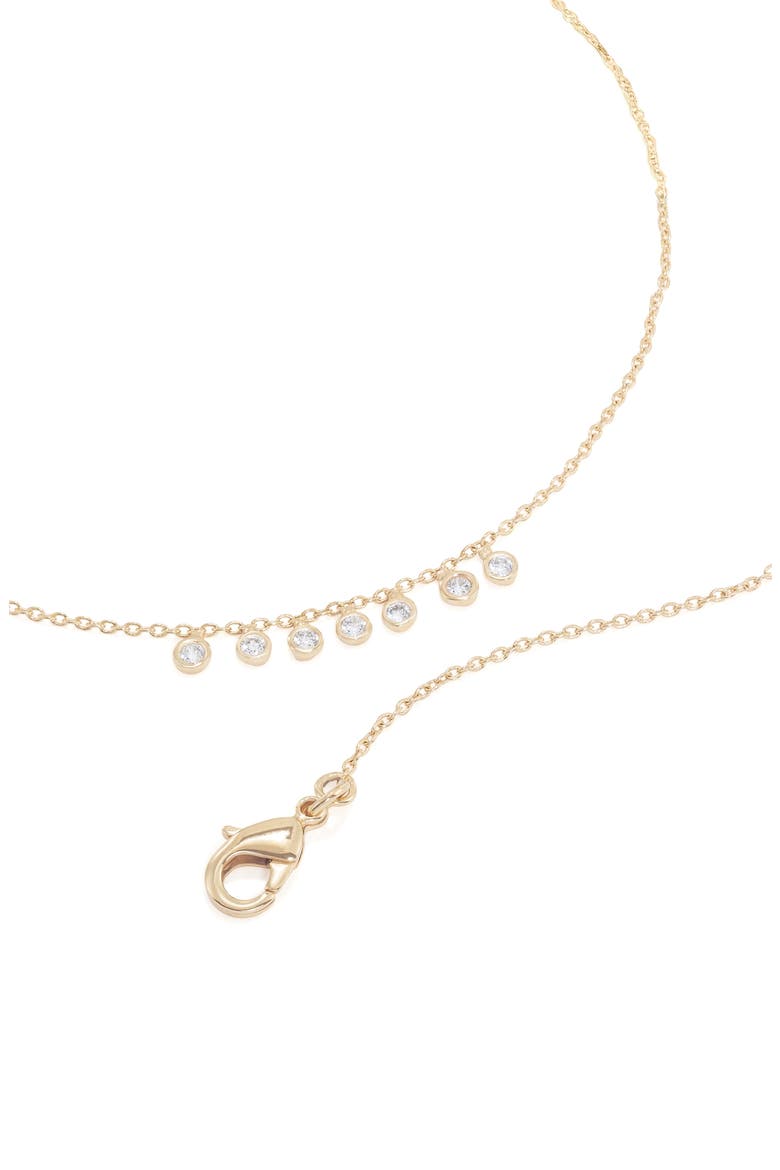 Mini Orsay Charm Necklace, Alternate, color, CLEAR