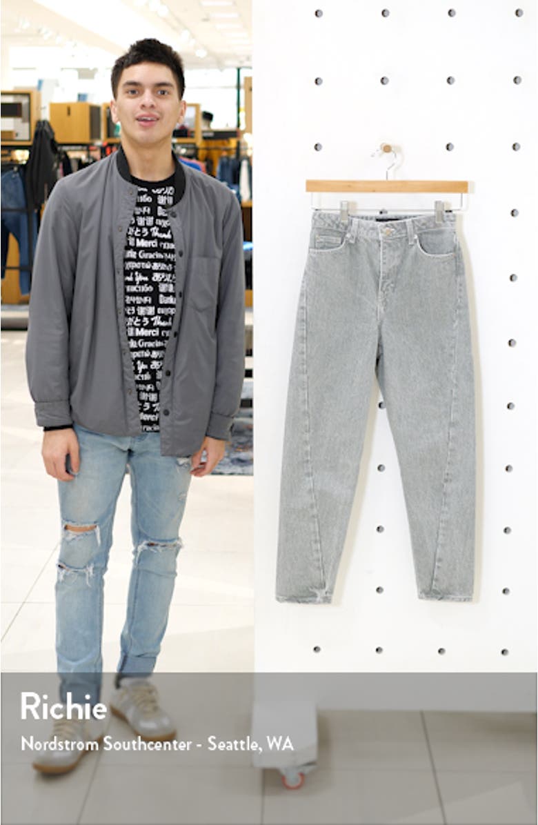 IDOL Twist Seam Mom Jeans, sales video thumbnail