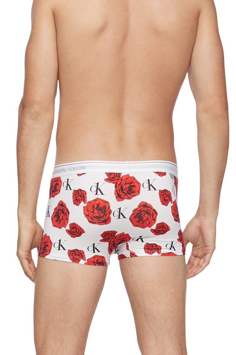 CK ONE Micro Trunks, Alternate, color, CHARMING ROSES AMERICAN DREAM