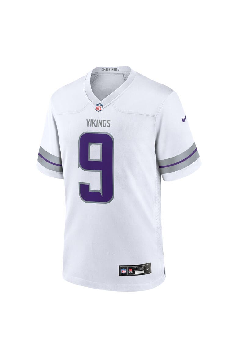 Men's Nike J.J. McCarthy White Minnesota Vikings Alternate Game Player Jersey, Alternate, color, White