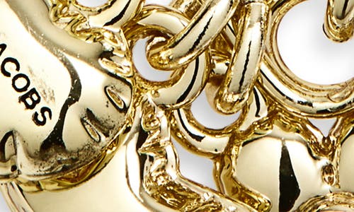 Marc Jacobs Balloon Charm Pendant Necklace In Gold